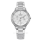 LOFOTEN F-2316L Multifunction Silver Dial White Stainless Steel